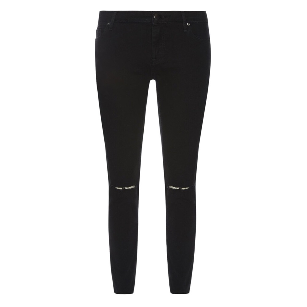 Black Skinny ripped jeans